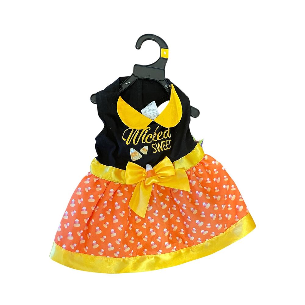 NWT Wicked Sweet Pet Halloween Dress for Dogs Cats. Size Small